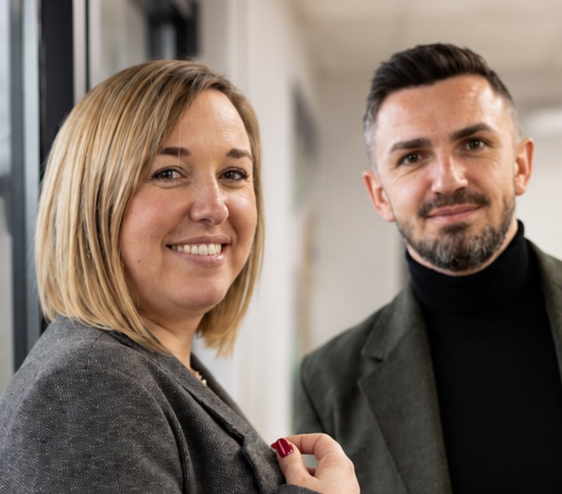 Hélène et Théophile, vos points de contact chez Capiconsult Nord