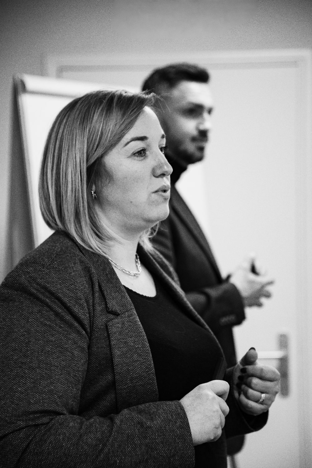 Hélène et Théophile, experts prévention Capiconsult Nord, en intervention