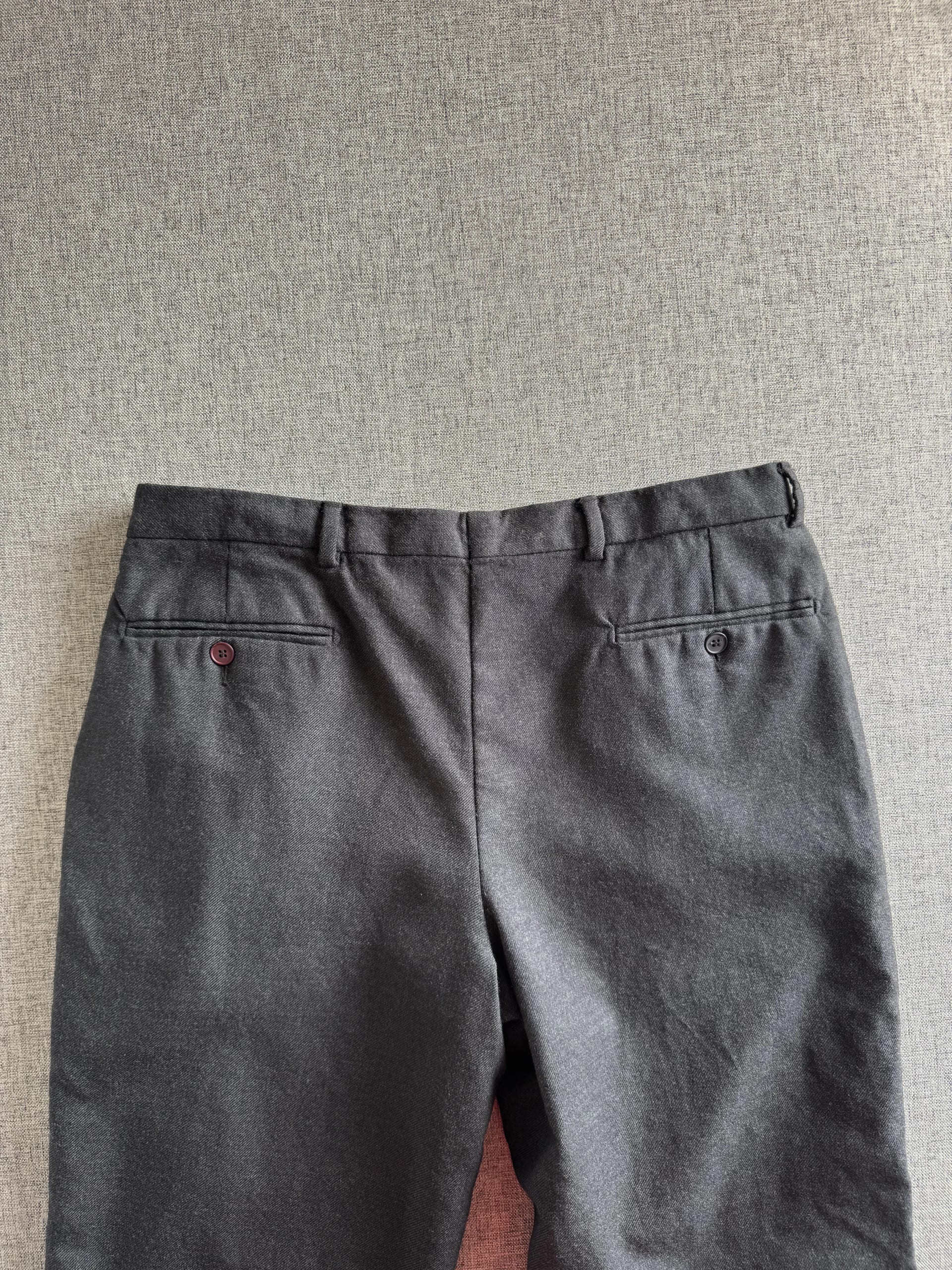 Pantalon Vintage Italiennes E. Leonardi Napoli 100% Laine  - 3