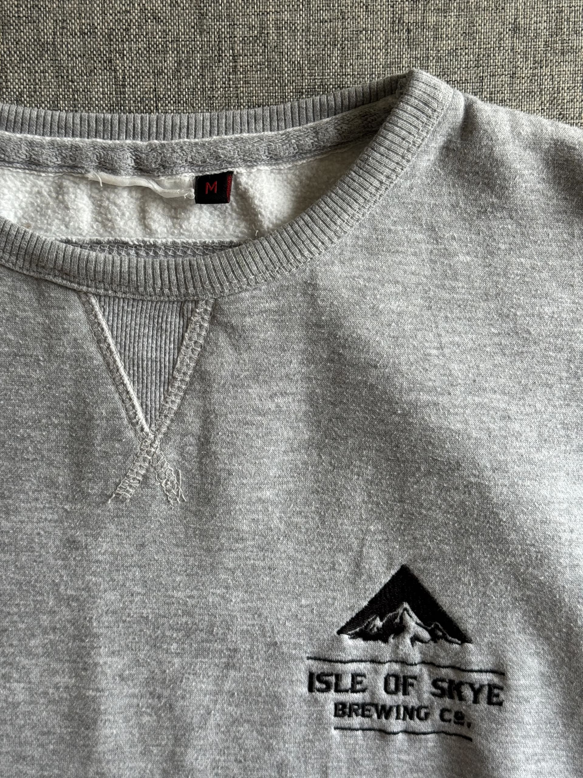 Sweat Crewneck Vintage Gris - 2