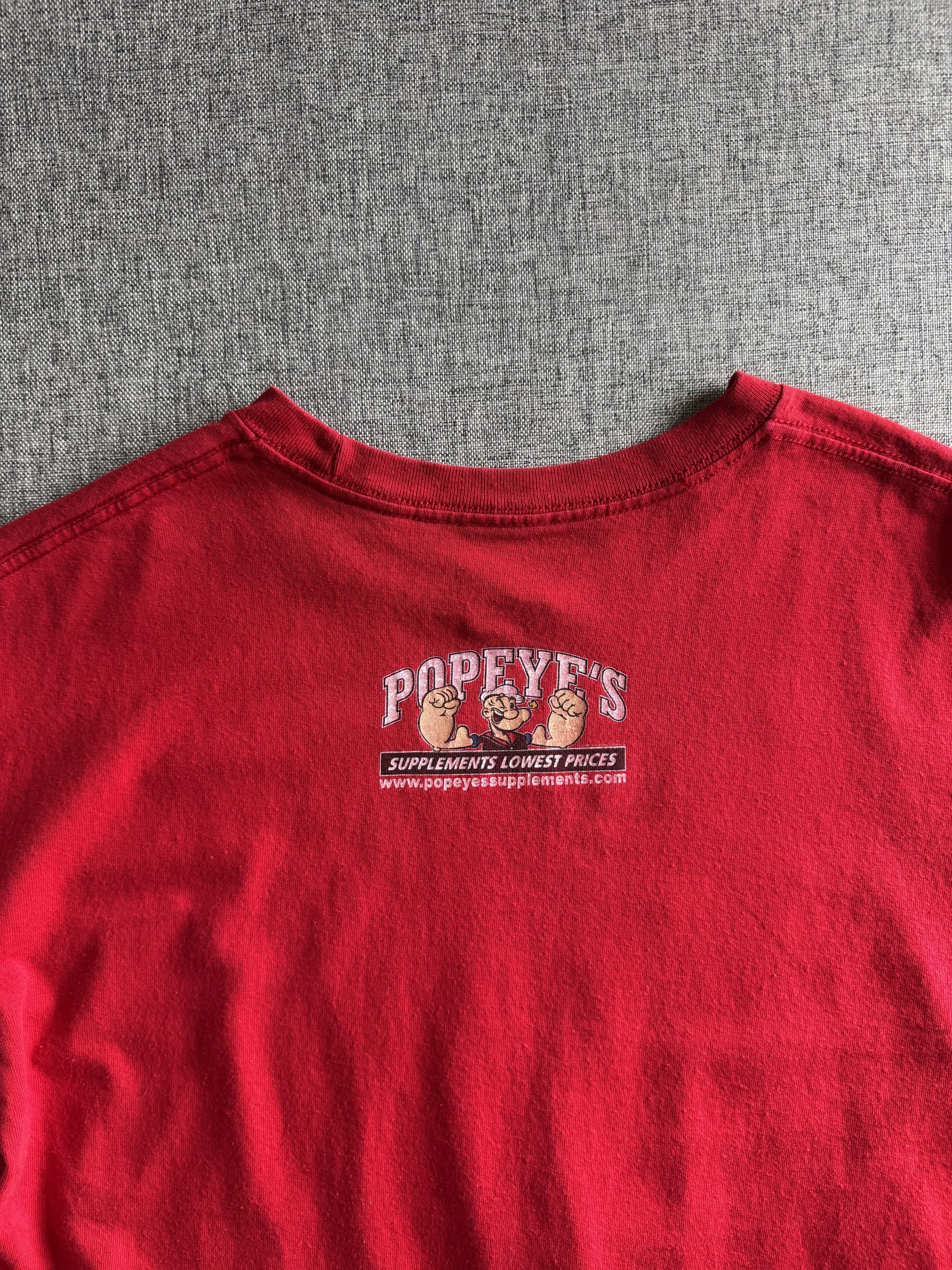 T-Shirt Gymwear Popeye’s Supplements Canada 150 Years Strong - 4