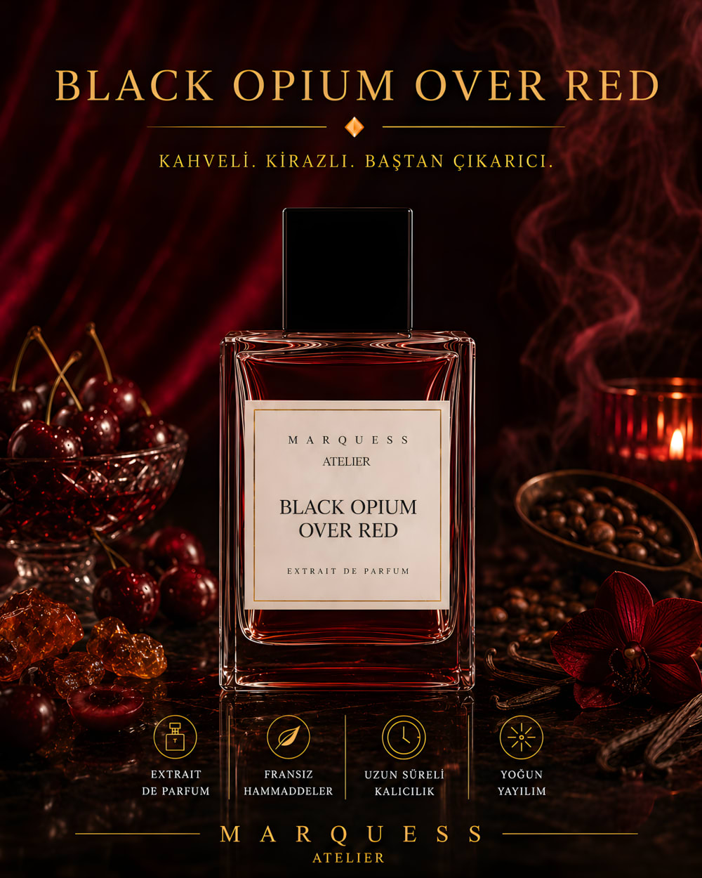 Black Opium Over Red