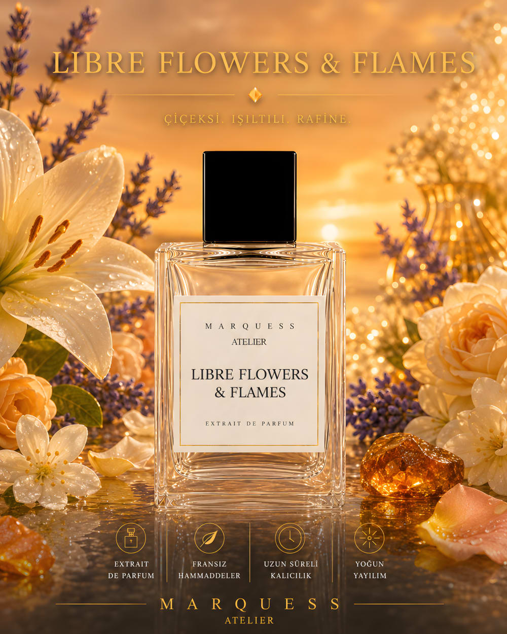 Libre Flowers & Flames