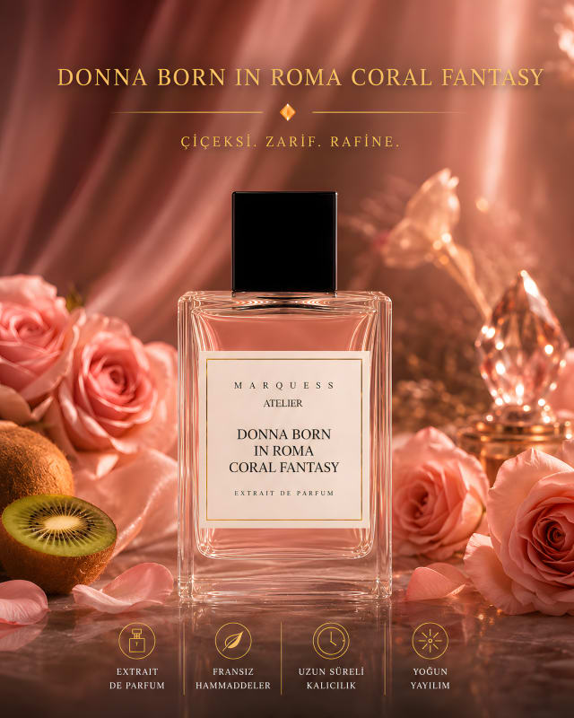 Donna Born in Roma Coral Fantasy