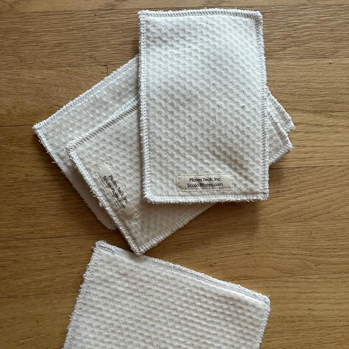 Scolio-Cottons on table