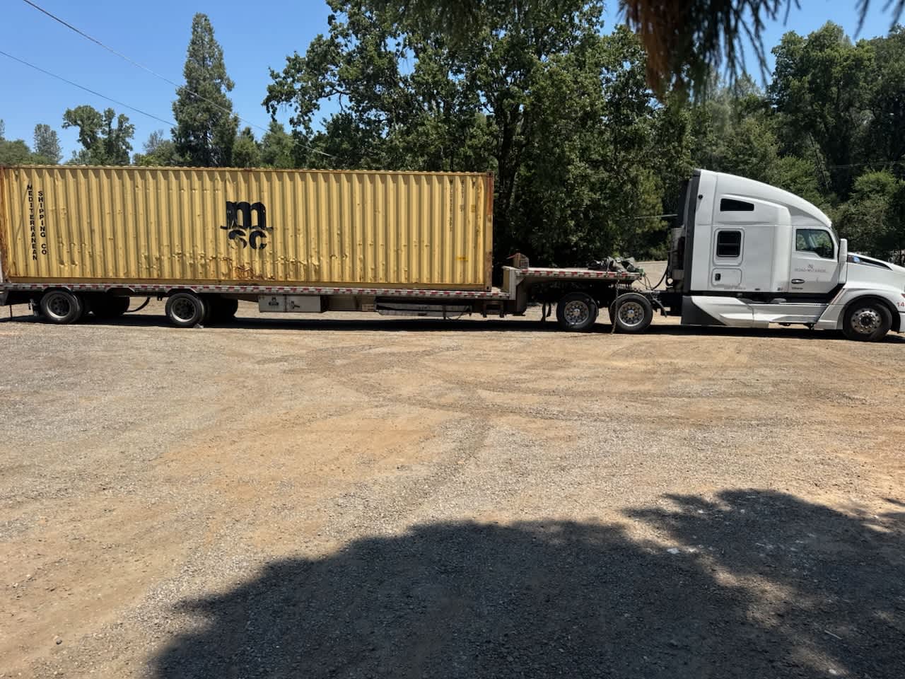 40' High Cube Shipping Container shipping from Diamond Springs, CA to Grantsville, MD — shipped from Diamond Springs, CA to Grantsville, MD