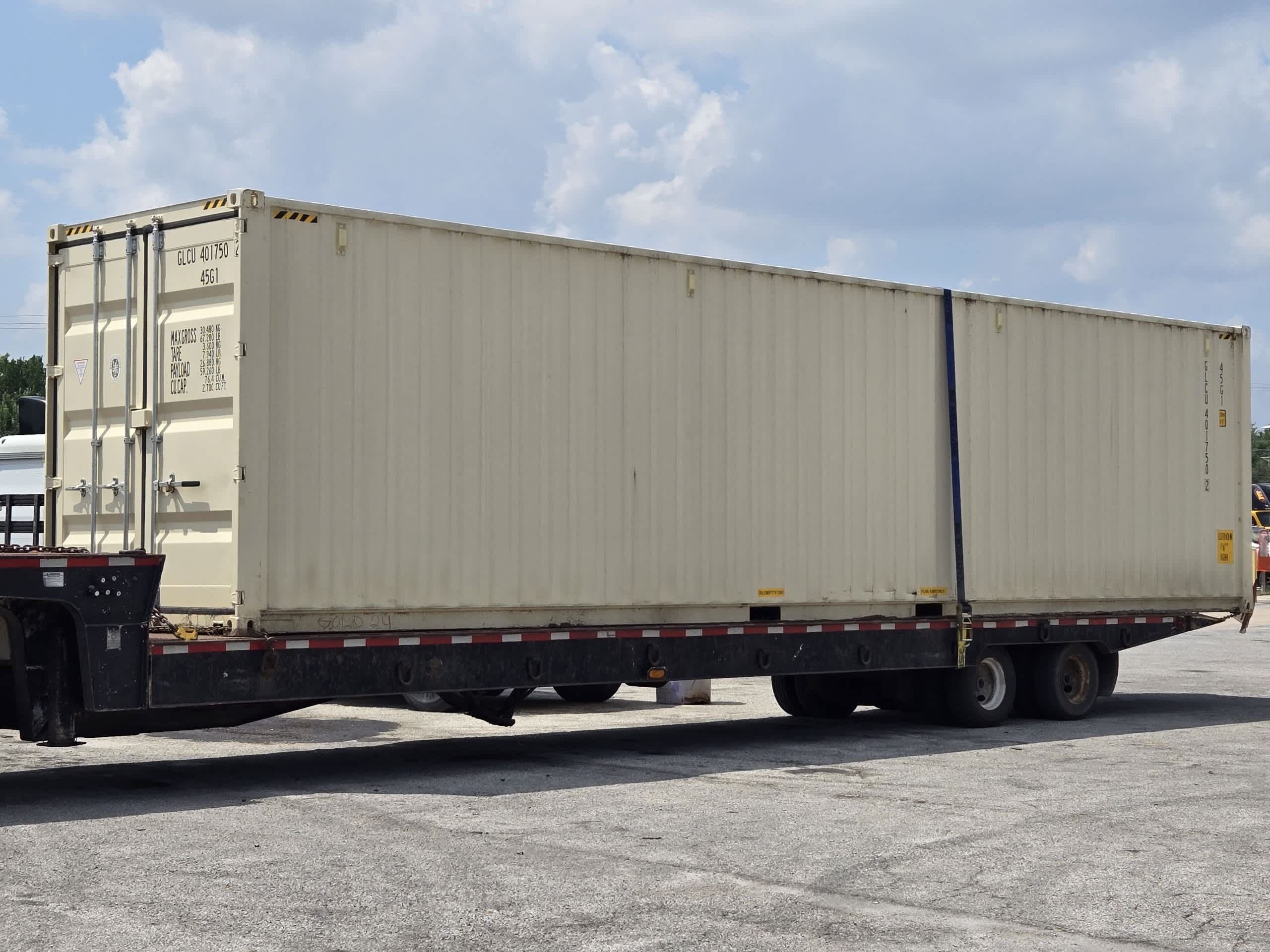 40 FT HC Container shipping from Nowata, OK to Tulsa, OK — shipped from Nowata, OK to Tulsa, OK