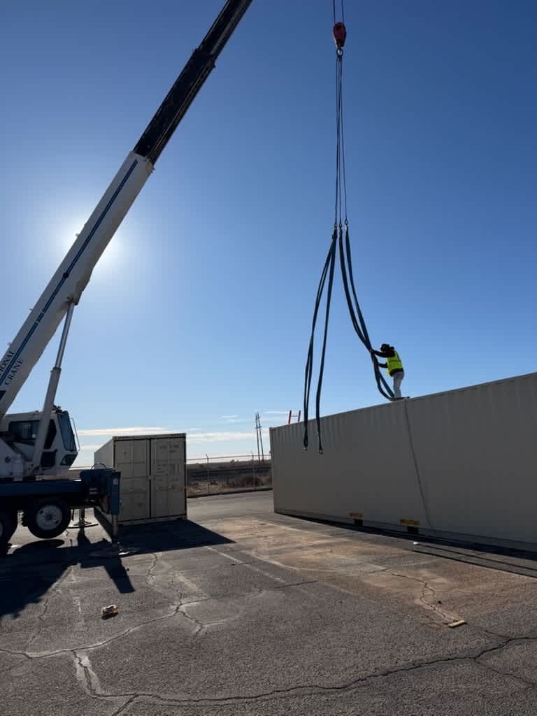 5 Containers - Crane Service shipping from El Paso, TX to El Paso, TX — shipped from El Paso, TX to El Paso, TX