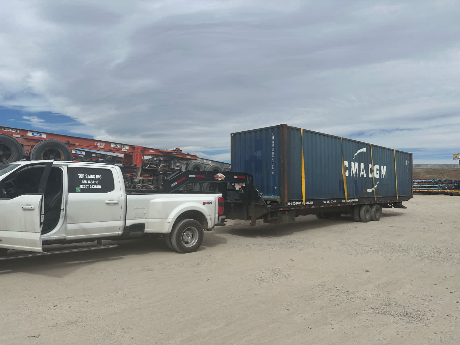1 EMPTY 40 ft Containe shipping from Denver, CO to Littleton, CO — shipped from Denver, CO to Littleton, CO