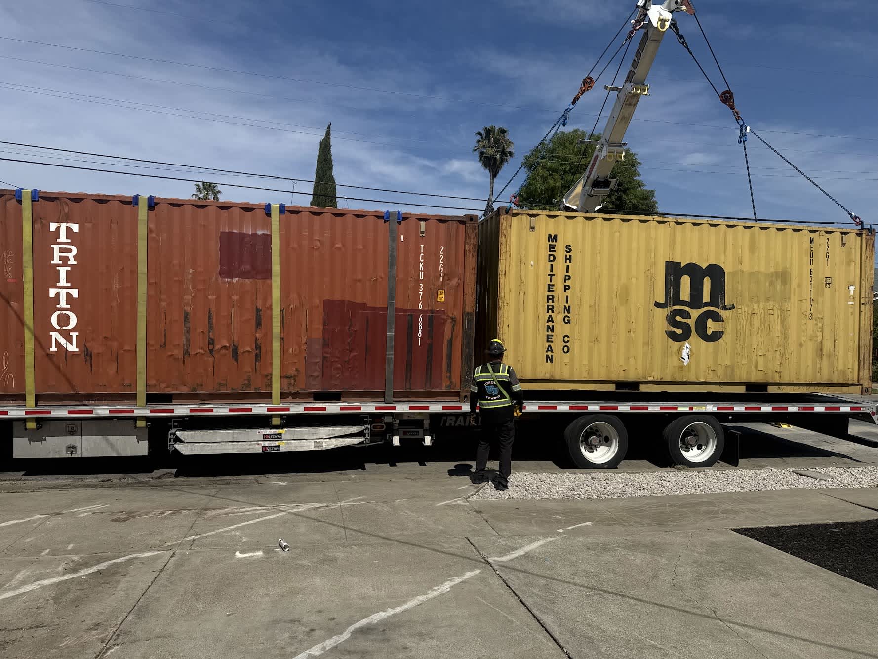 2 20FT Containers shipping from Fremont, CA to Front Royal, VA — shipped from Fremont, CA to Front Royal, VA