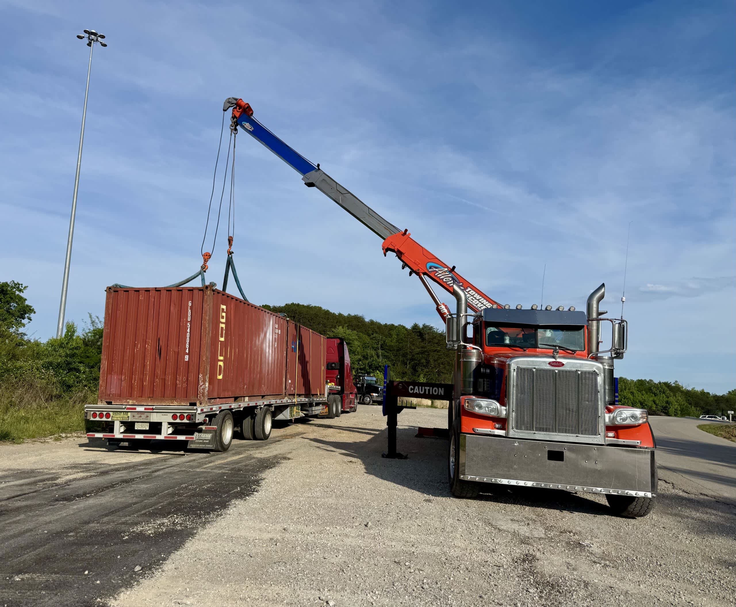 Two 20 Ft Loaded Containers shipping from Rockholds, KY to Milan, NH — shipped from Rockholds, KY to Milan, NH