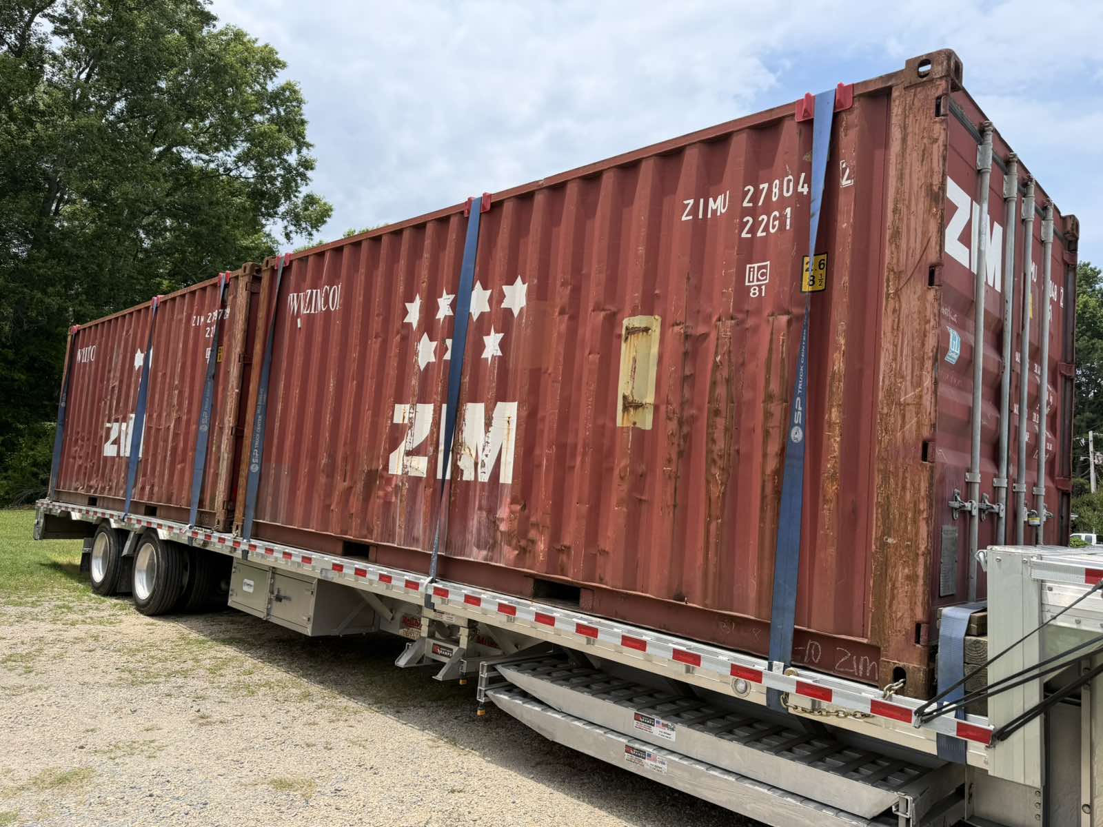 2 20 FT Standard Containers shipping from Linden, NC to Sparks, NV — shipped from Linden, NC to Sparks, NV