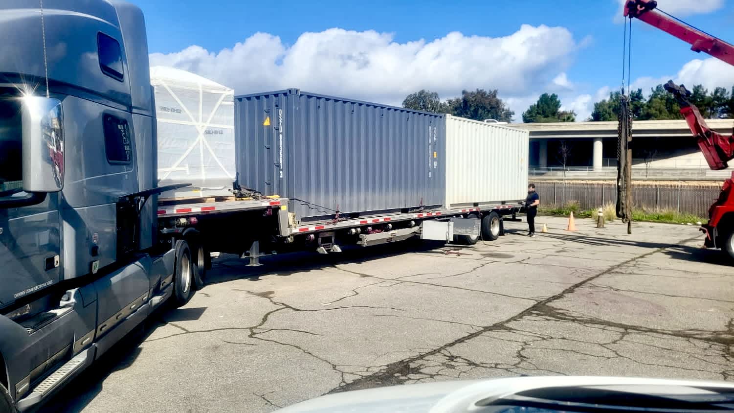 Two 20' Loaded Containers shipping from Solana Beach, CA to Monroe, NC — shipped from Solana Beach, CA to Monroe, NC