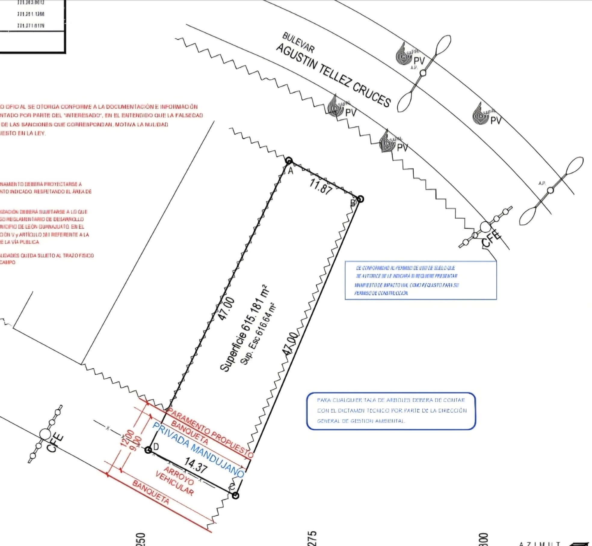 Plano 1 de Nave industrial Mandujano
