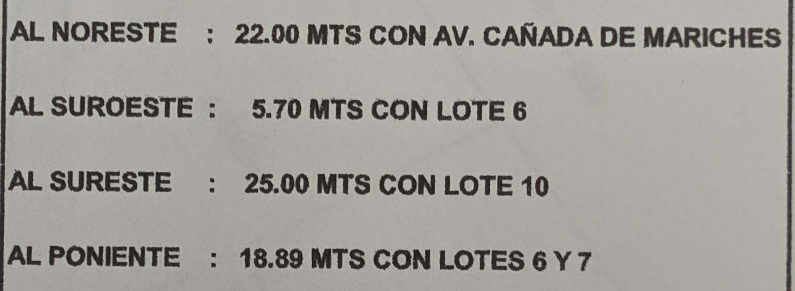 Plano 1 de CASA CAÑADA DE MARICHES CAÑADA DEL REFUGIONORTE
