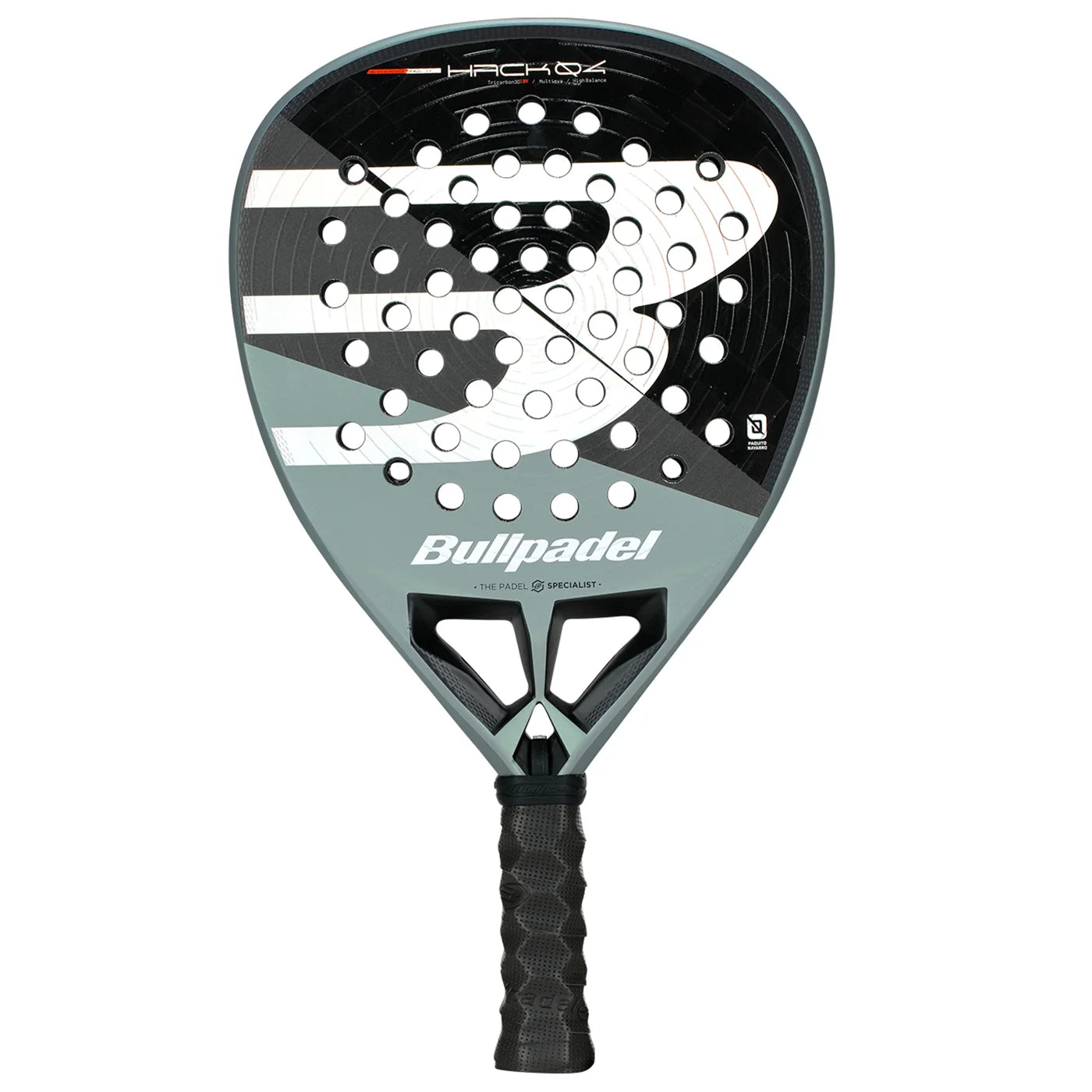 Review de Bullpadel Hack 04 2026 (Paquito Navarro) Bullpadel Hack 04 2026 (Paquito Navarro) - Bullpadel Palas para pádel, vista completa del producto