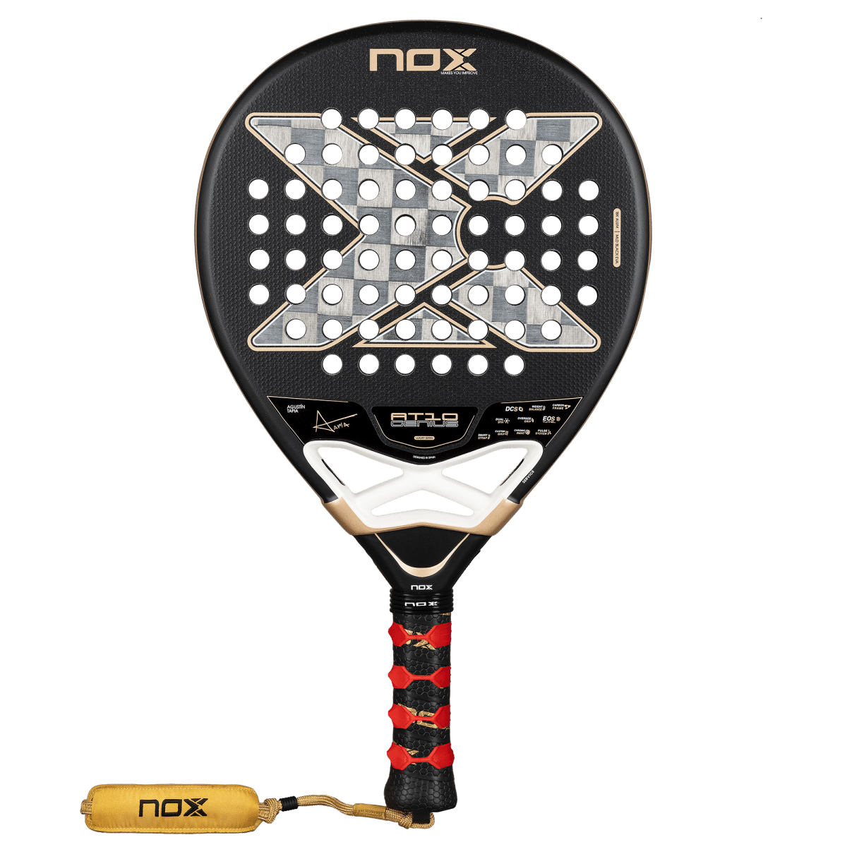 Review de Nox AT10 Luxury Genius 18K Alum 2026 (Agustín Tapia) Nox AT10 Luxury Genius 18K Alum 2026 (Agustín Tapia) - Nox Palas para pádel, vista completa del producto