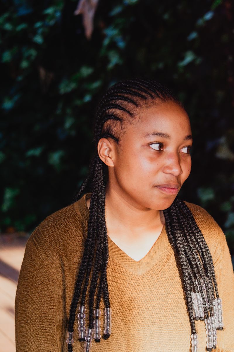 Feed-in Cornrow Braids