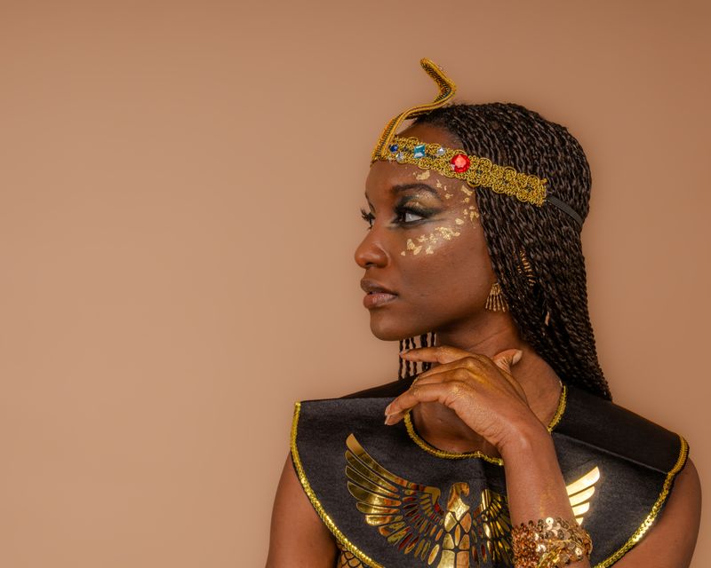 Goddess Braids with Beads