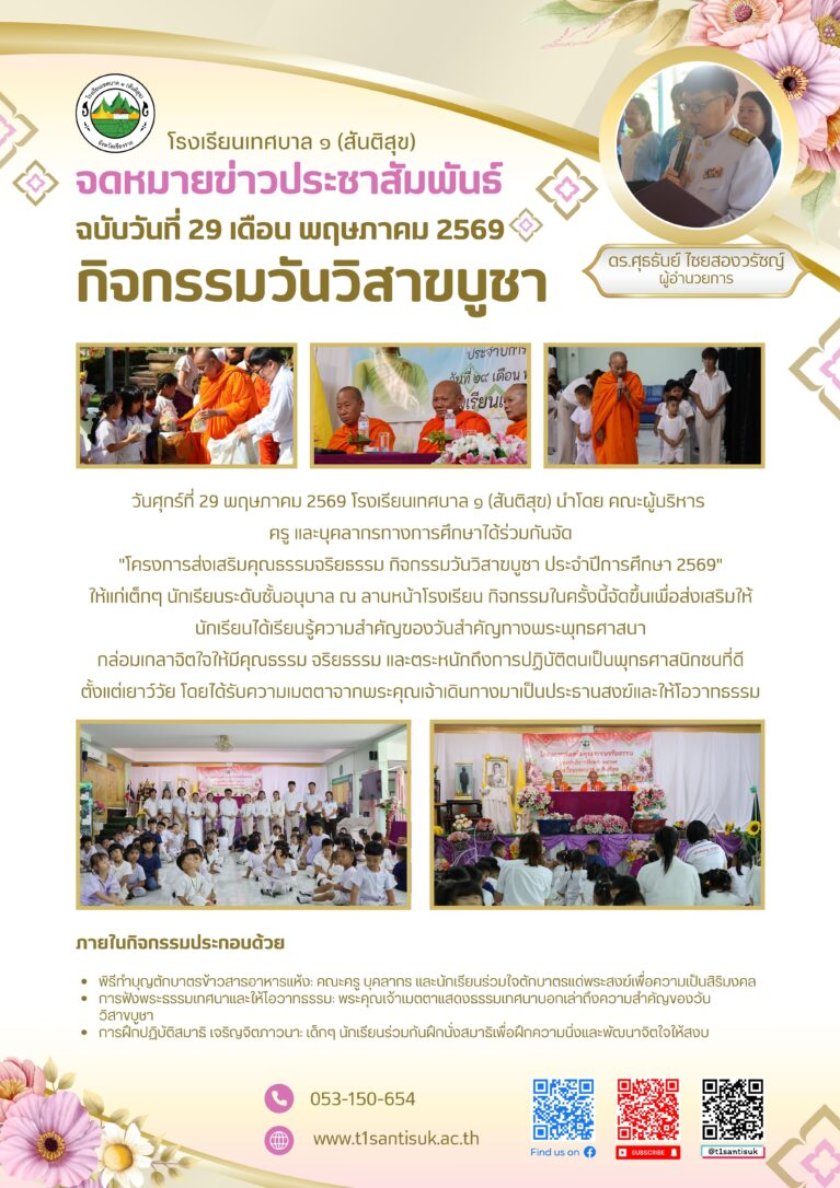 วารสารฉบับวันที่ 29 พฤษภาคม 2569