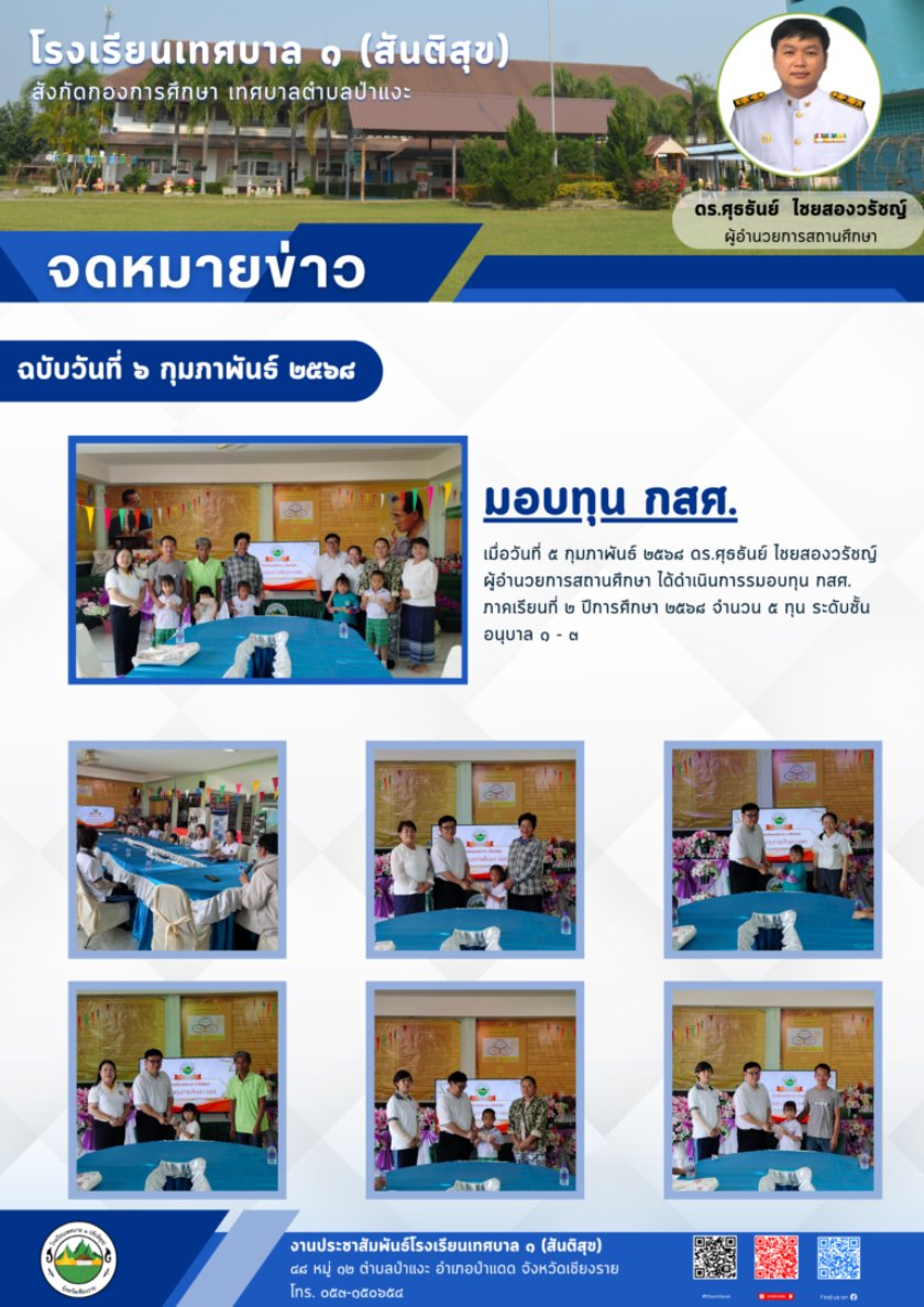 วารสารฉบับวันที่ 6 กุมภาพันธ์ 2568