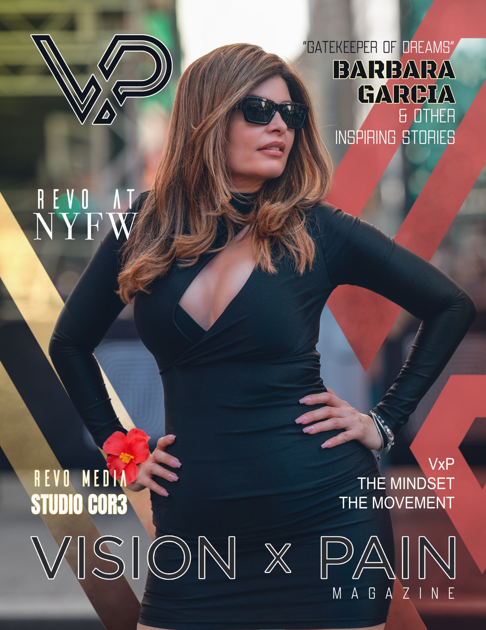Barbra Aixa Garcia on the cover of VxP Magazine
