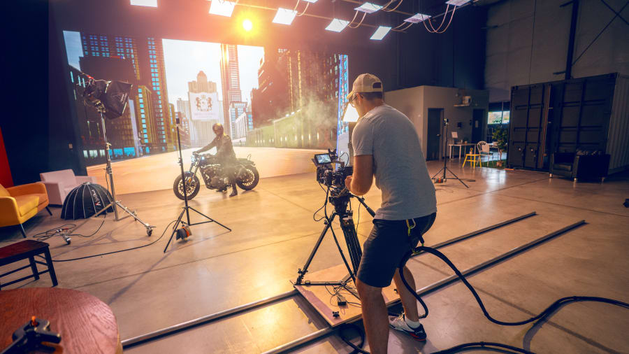 REVO Studios LED wall