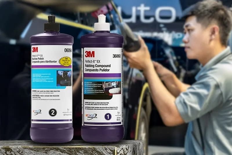 Dung dịch đánh bóng sơn ô tô 3M