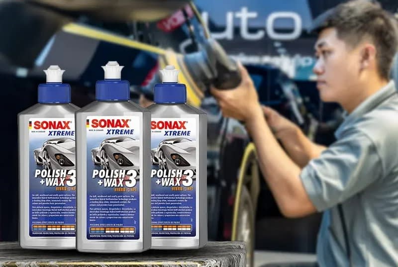 Dung dịch đánh bóng ô tô Sonax