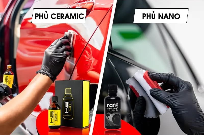 Công nghệ phủ ceramic xe ô tô hiện đại