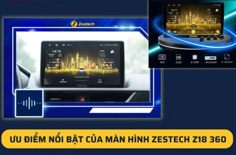 Ưu điểm Màn hình Android Zestech Z18 360
