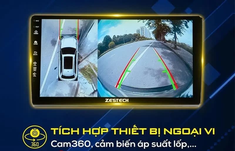 Màn Hình Zestech 360 Base tích hợp thiết bị ngoại vi