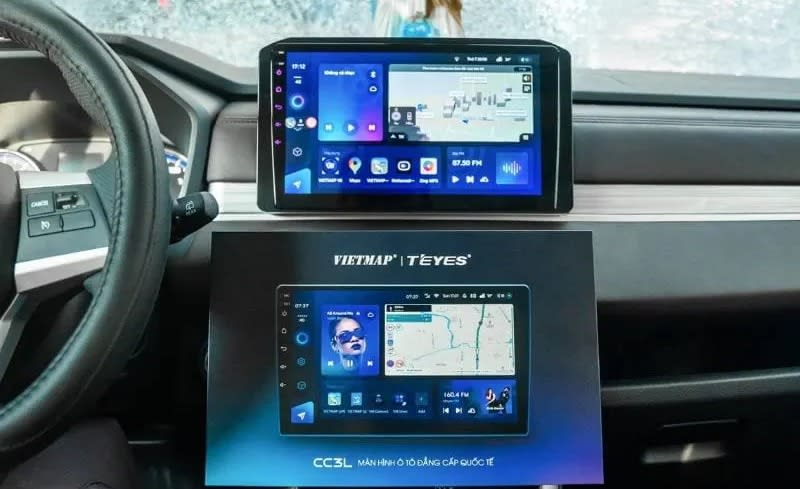 Thiết kế của màn hình ô tô CC3L