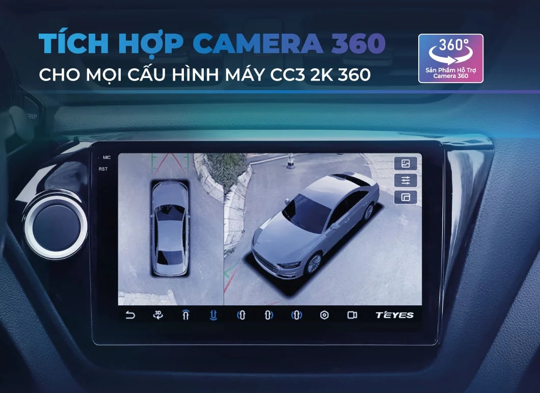 Teyes CC3 2K 360 - Màn Hình Ô Tô tại Đức Hiếu Auto - hình 6