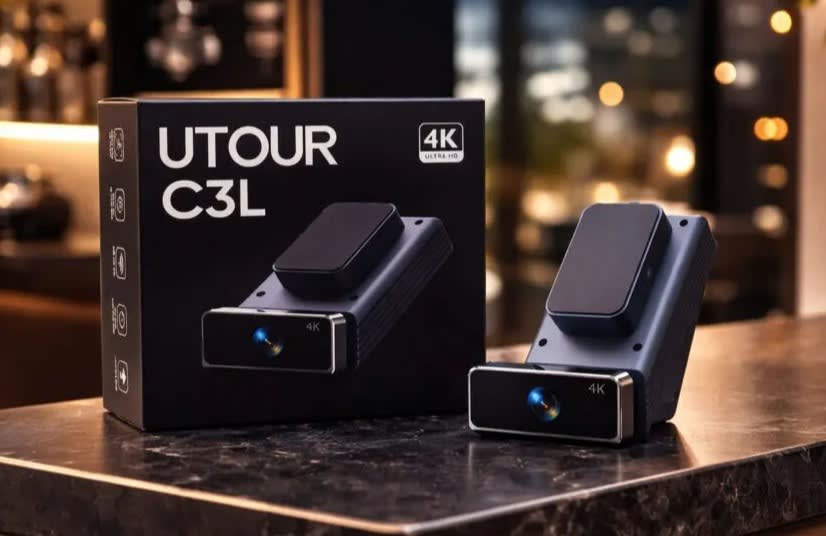 CAMERA HÀNH TRÌNH AI ADAS 4K UTOUR C3L