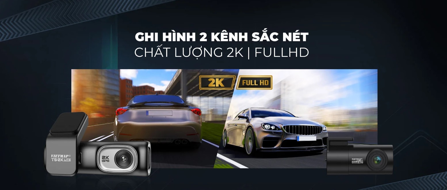 VIETMAP TS-2K Lite - Camera Hành Trình - 360 Độ tại Đức Hiếu Auto - hình 2