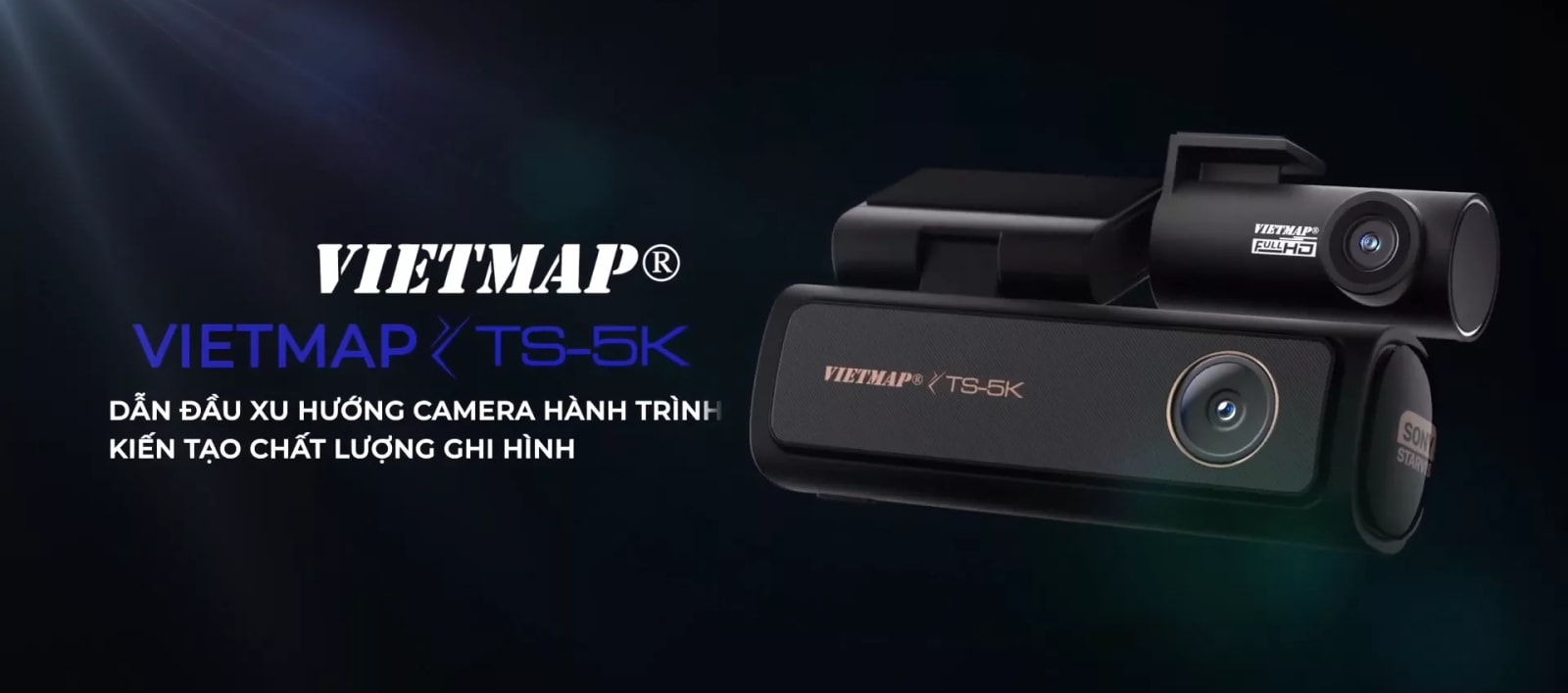 VIETMAP TS-5K - Camera Hành Trình - 360 Độ tại Đức Hiếu Auto - hình 1