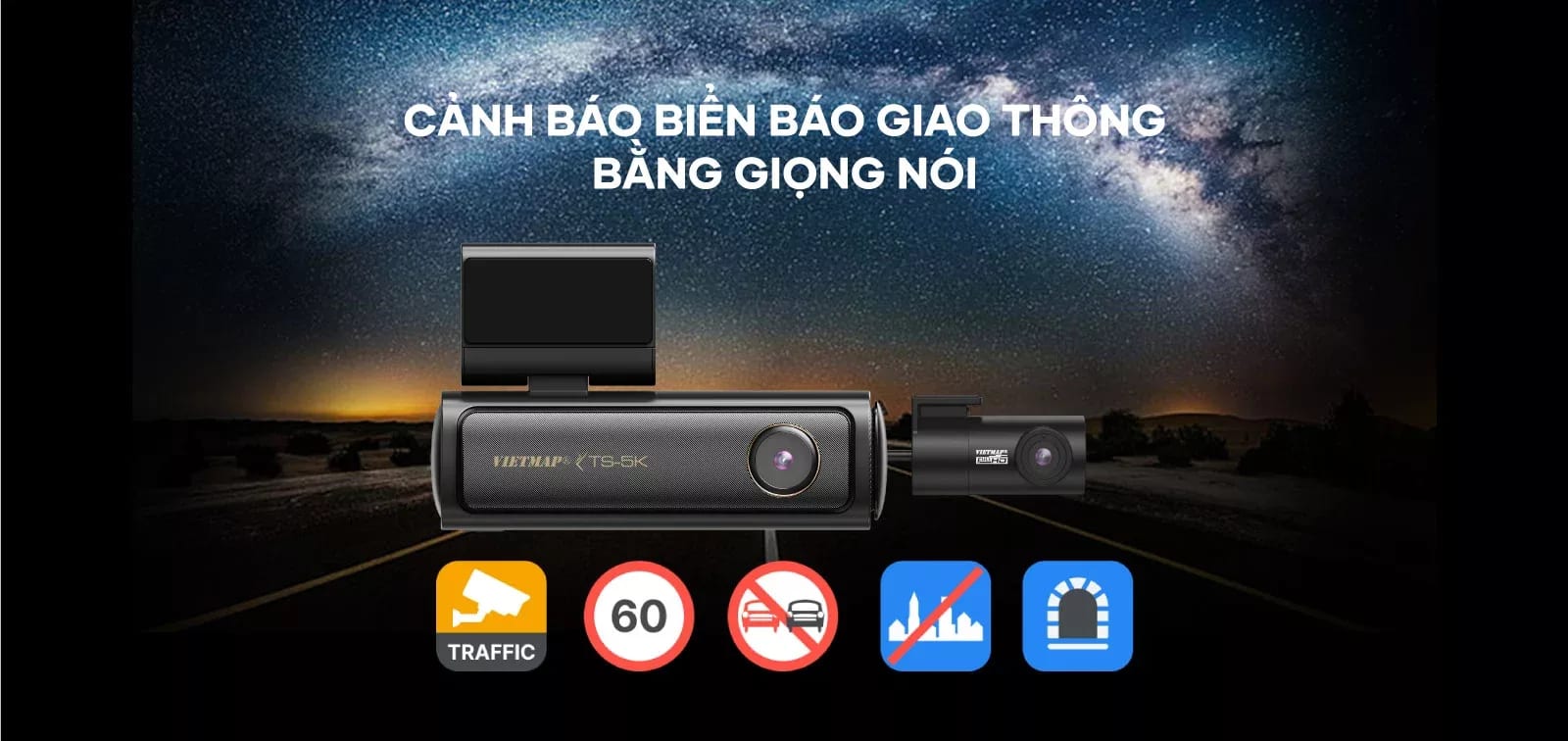 VIETMAP TS-5K - Camera Hành Trình - 360 Độ tại Đức Hiếu Auto - hình 3
