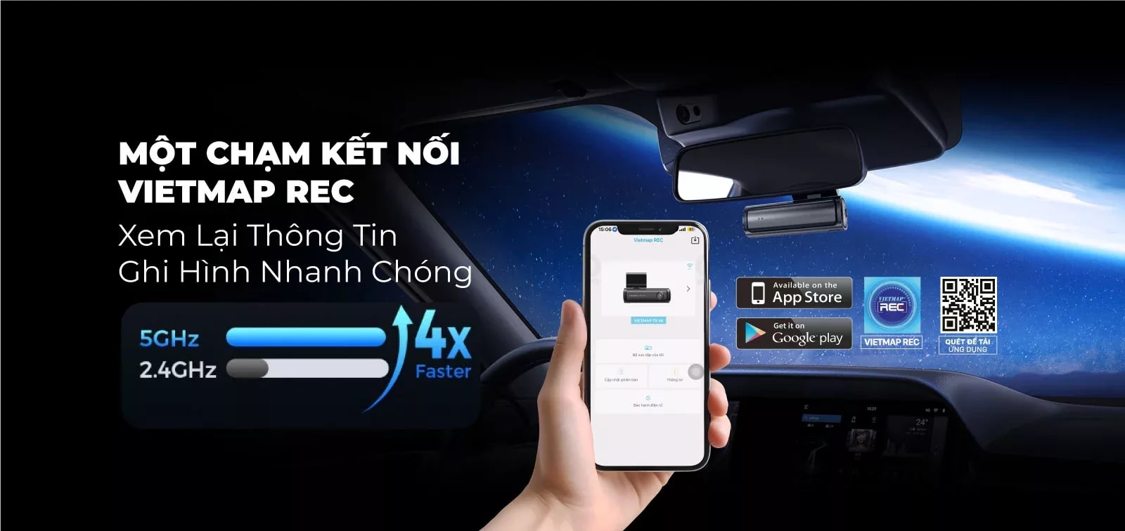 VIETMAP TS-5K - Camera Hành Trình - 360 Độ tại Đức Hiếu Auto - hình 6