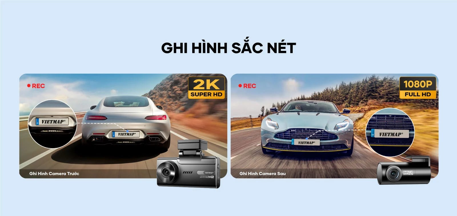 VIETMAP SPEEDMAP M2 - Camera Hành Trình - 360 Độ tại Đức Hiếu Auto - hình 3