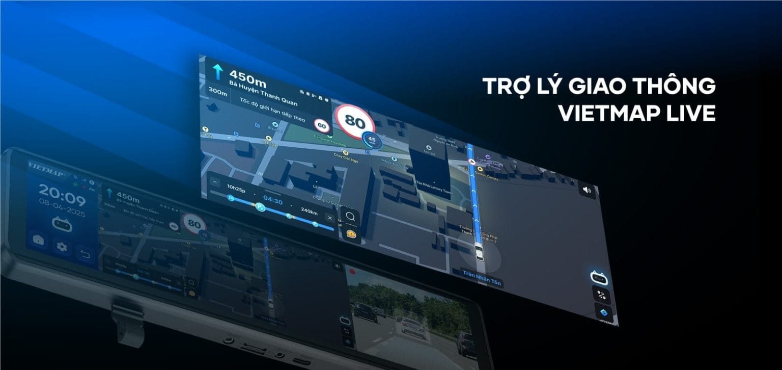 VIETMAP V740 - Camera Hành Trình - 360 Độ tại Đức Hiếu Auto - hình 4