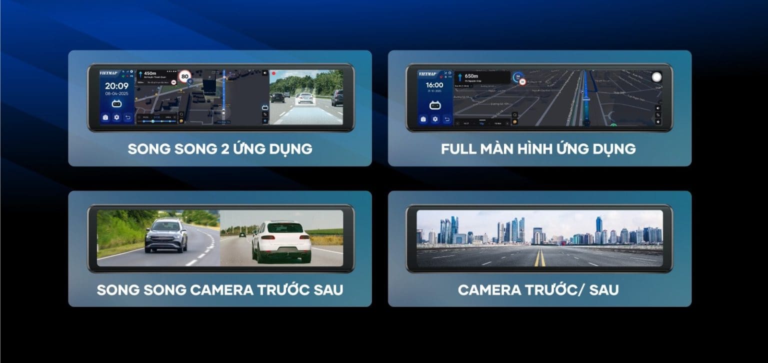 VIETMAP V740 - Camera Hành Trình - 360 Độ tại Đức Hiếu Auto - hình 6