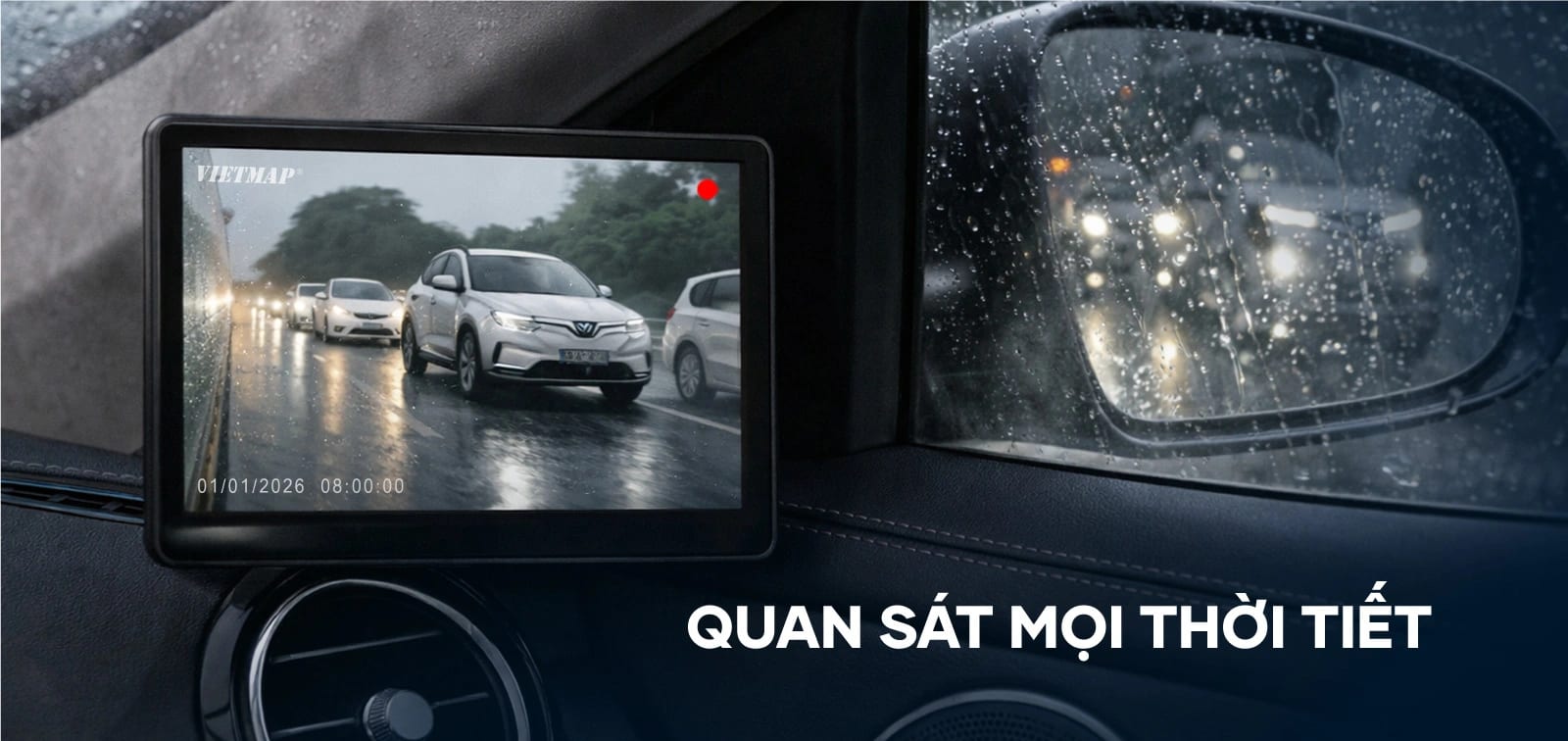 VIETMAP SC620 - Camera Hành Trình - 360 Độ tại Đức Hiếu Auto - hình 2