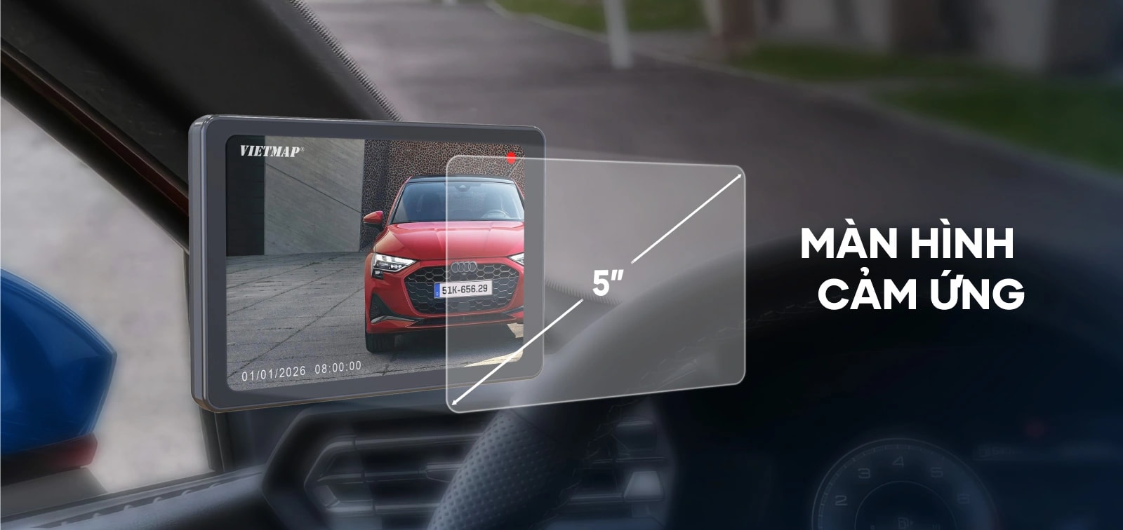 VIETMAP SC620 - Camera Hành Trình - 360 Độ tại Đức Hiếu Auto - hình 4