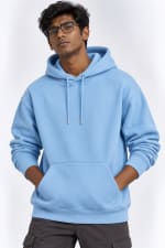 ADRIZO Sky Blue Men's Hoodie thumbnail 1