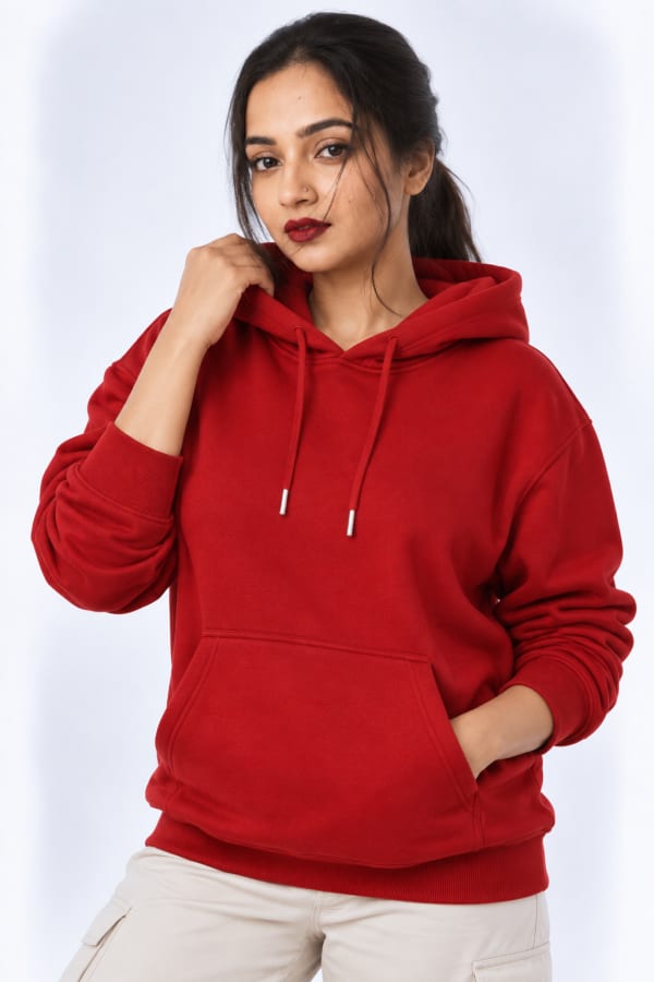 ADRIZO Red Women's Hoodie