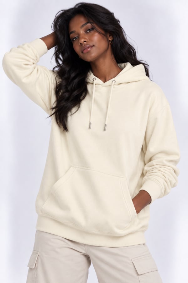 ADRIZO Cream Women's Hoodie