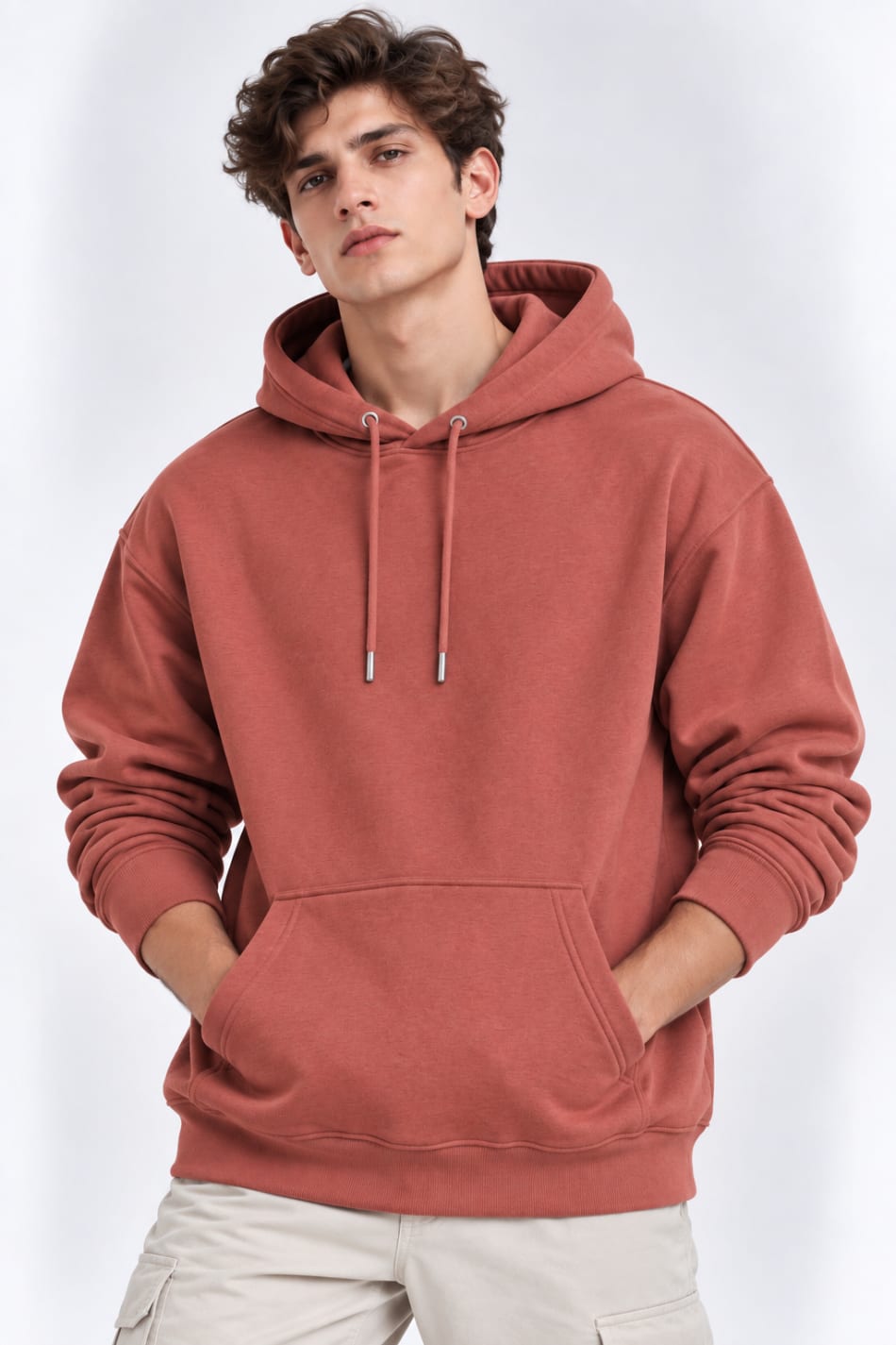 ADRIZO Onion Men's Hoodie in ONION - View 1