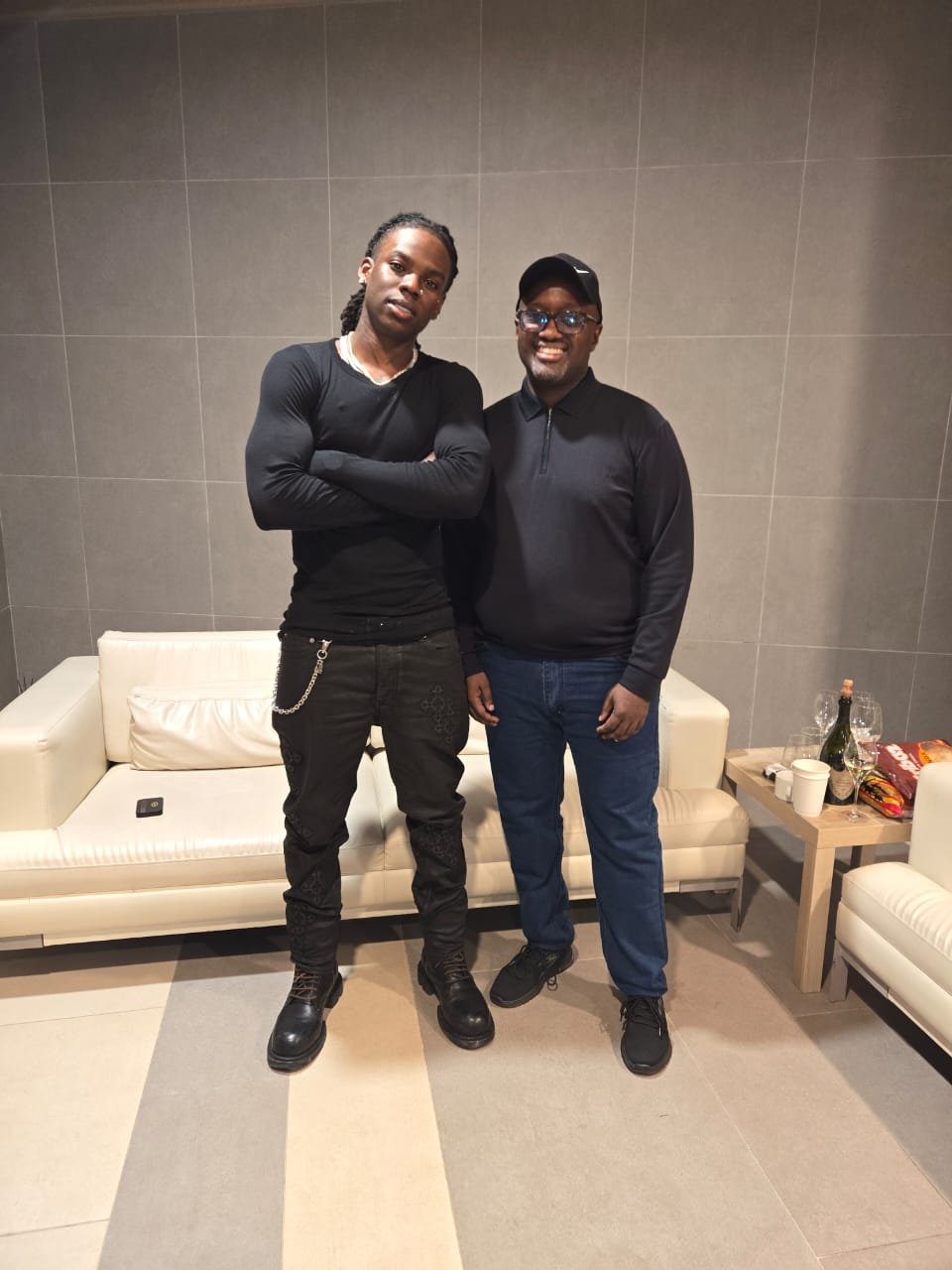 Minisitiri Olivier Nduhungirehe n'ibyamamare bikomeye bitabiye igitaramo cya Rema muri Bk Arena