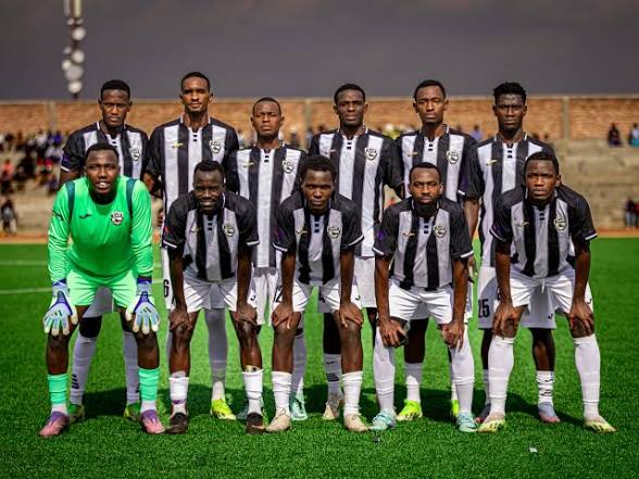 Aigles du Congo yatsinze APR FC mu mukino ubanza wa CAF Champions League